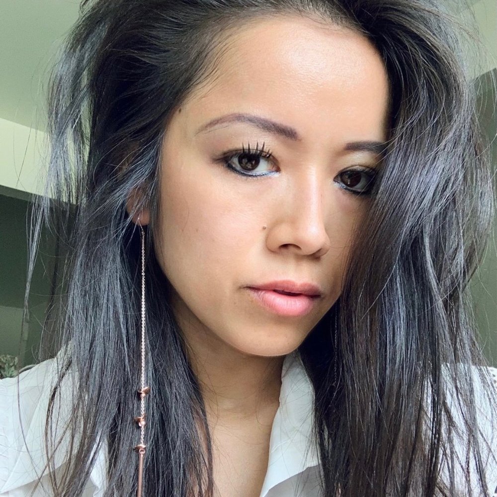 Calisades Long Simple Dangle Drop Statement - image 5